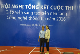 Vòng thi chung khảo toàn quốc kỳ thi "Giáo viên sáng tạo trên nền tảng công nghệ thông tin năm 2016"