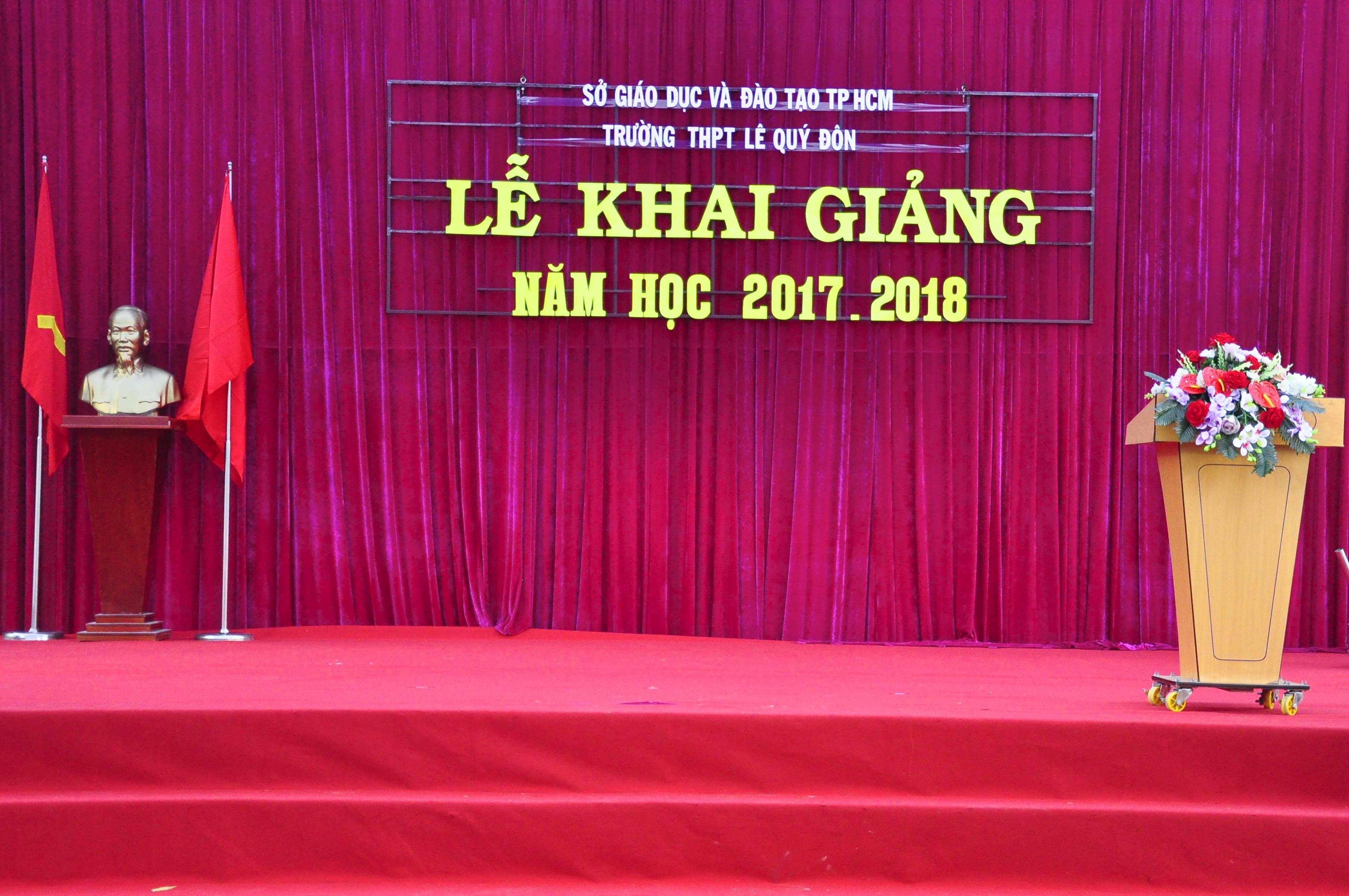  Lễ Khai Giảng Năm Học 2017 - 2018