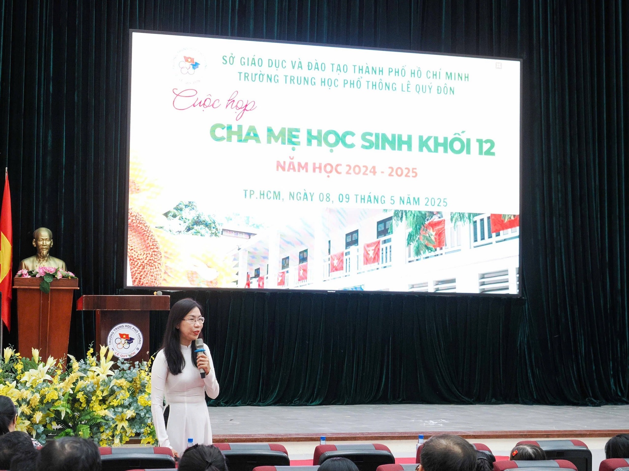 Cuộc họp CMHS Khối 12 – Trường THPT Lê Quý Đôn
