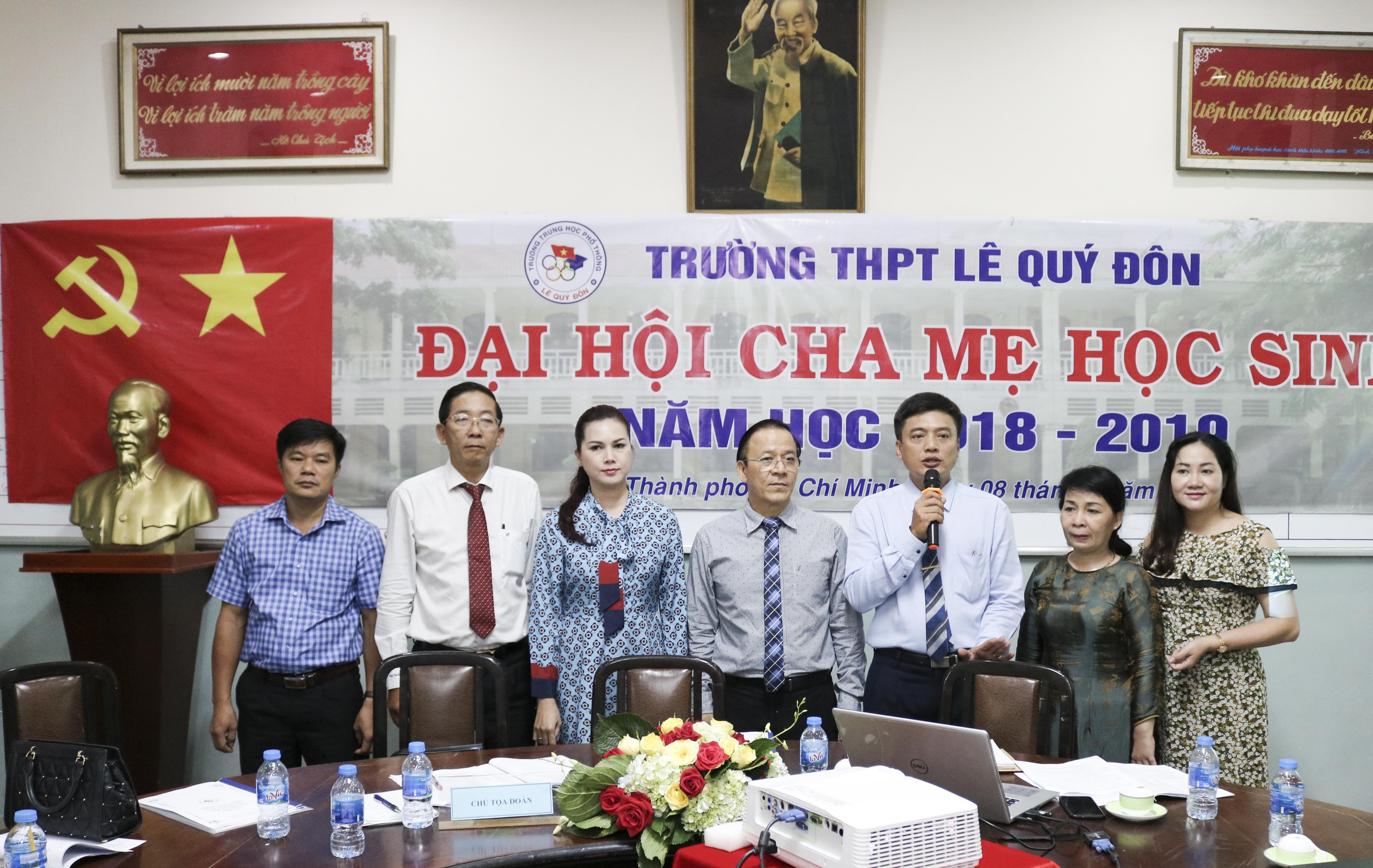 Đại hội Đại biểu CMHS Năm Học 2018 - 2019