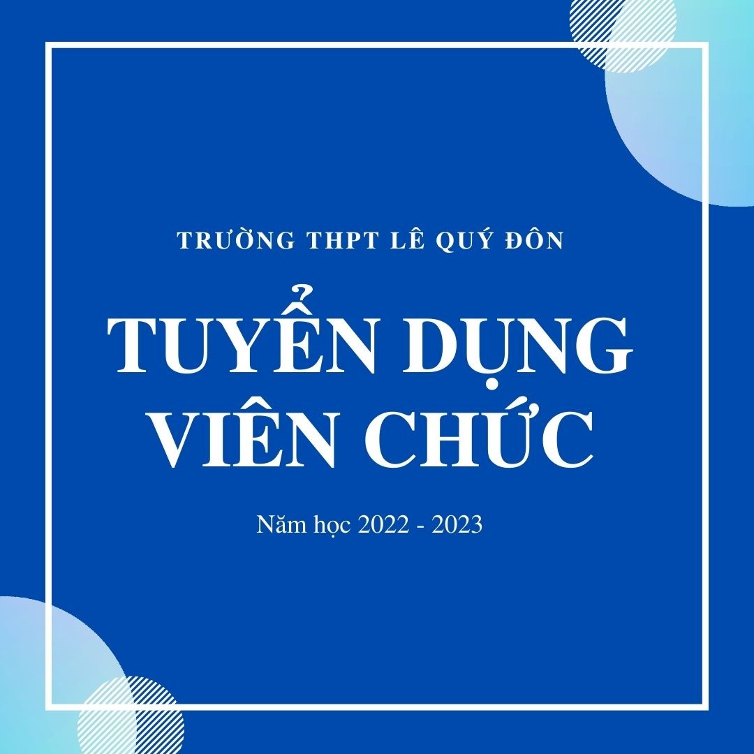 Danh sách công nhận kết quả tuyển dụng kỳ tuyển dụng viên chức năm học 2022-2023