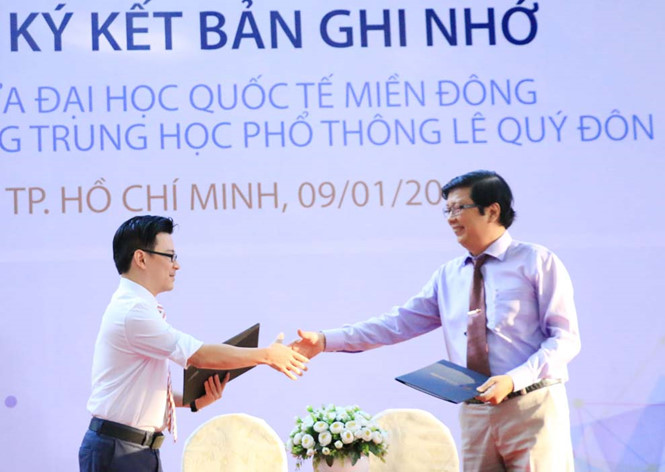 ĐH Quốc tế Miền Đông hợp tác phát triển năng khiếu khoa học