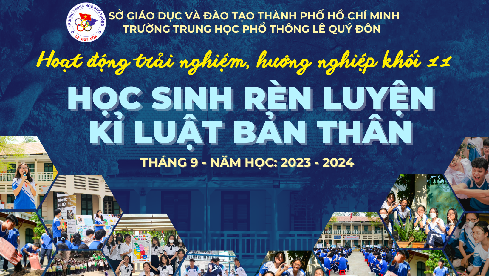 Hoạt động trải nghiệm hướng nghiệp - Chuyên đề "Học sinh rèn luyện kỷ luật bản thân"