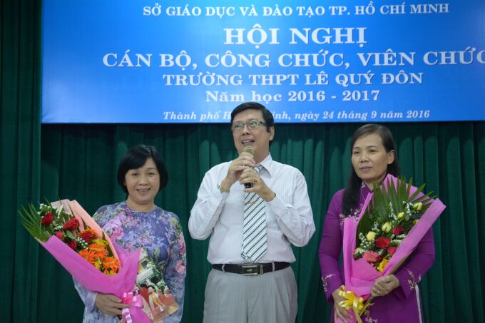 Hội nghị Cán bộ, Viên chức, Công chức Trường THPT Lê Quý Đôn NH: 2016 - 2017