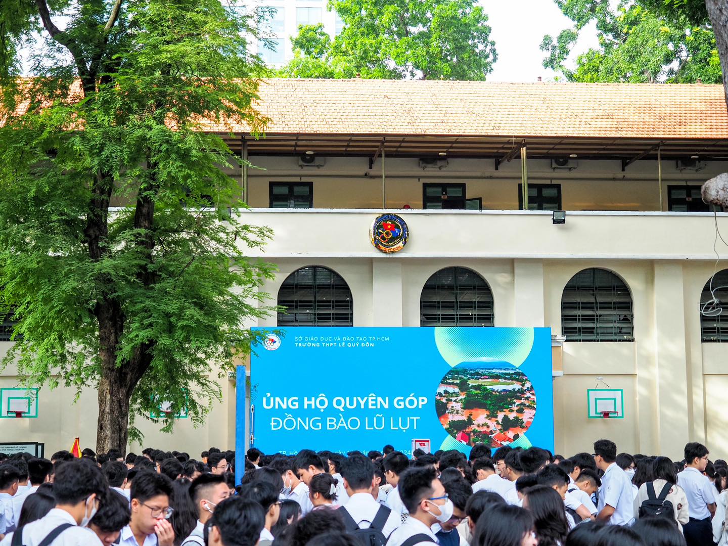 Lễ phát động quyên góp ủng hộ đồng bào miền Bắc khắc phục hậu quả bão lụt do cơn bão số 3 – YAGI
