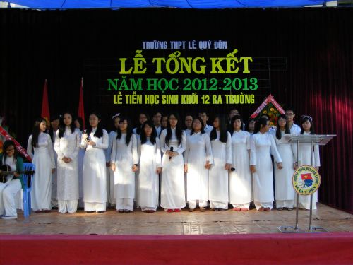 Lễ tổng kết năm học 2012 - 2013