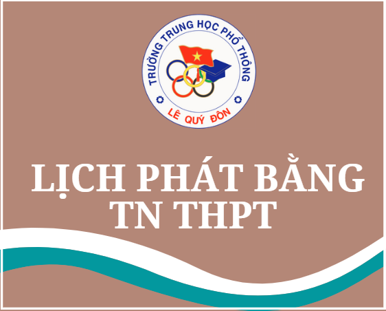 Lịch phát bằng tốt nghiệp THPT cho cựu học sinh năm học 2021-2022