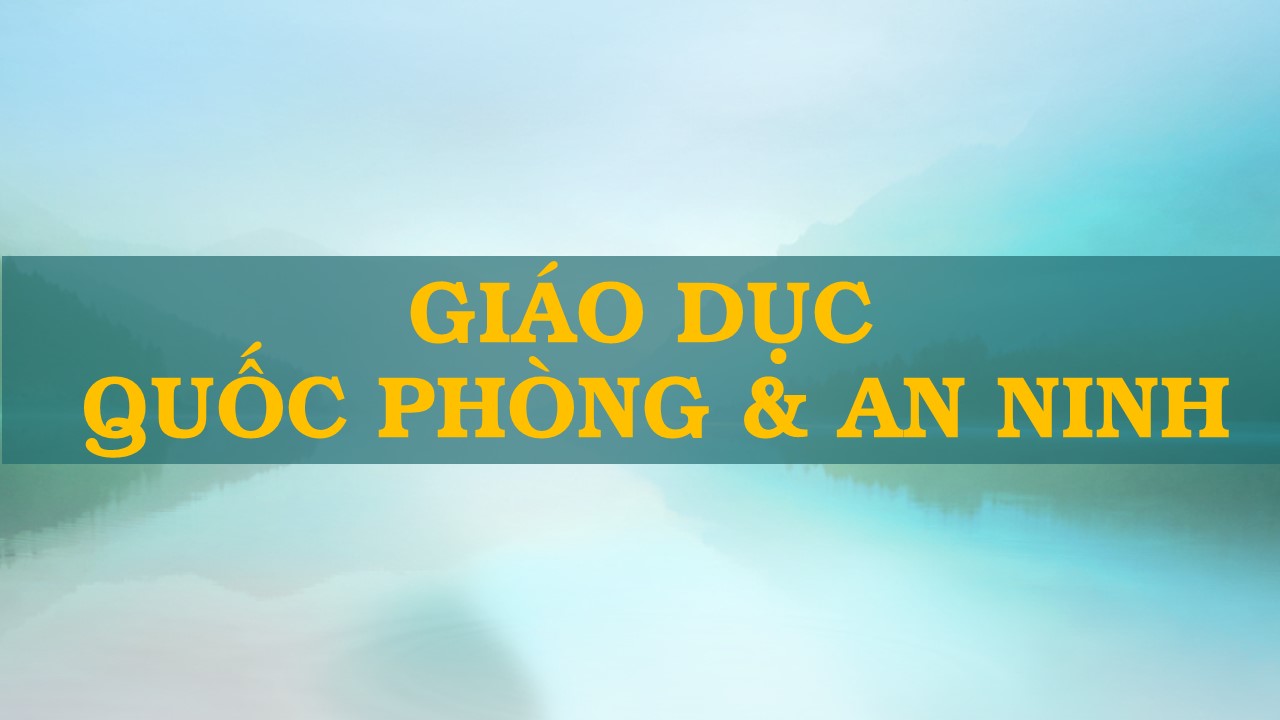 Tài liệu học tập môn ANQP